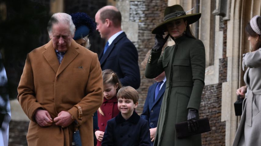 Prinz Louis und seine royale Verwandtschaft beim Weihnachtsspaziergang