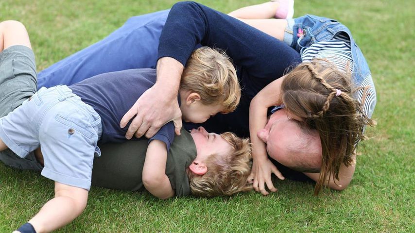 Prinz Louis, Prinz George, Prinz William und Prinzessin Charlotte