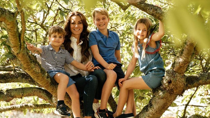 Prinz Louis, Prinzessin Kate, Prinz George und Prinzessin Charlotte