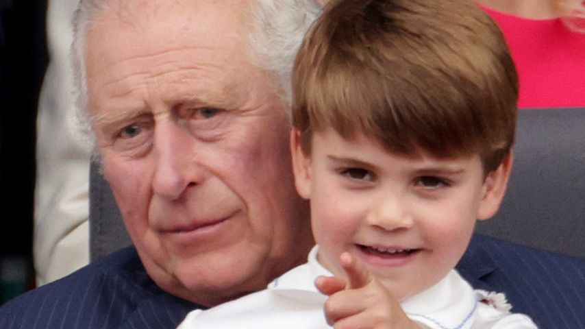Prinz Charles und Prinz Louis im Juni 2022