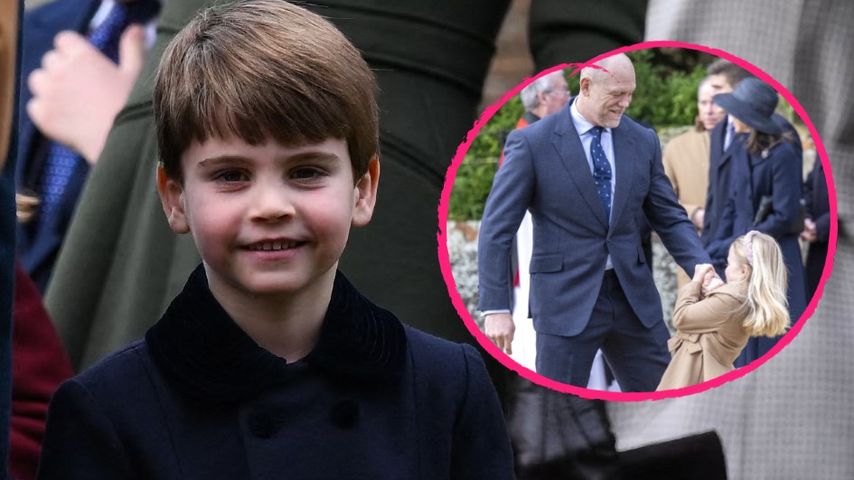 Mal nicht Louis: Dieser Royal alberte beim Gottesdienst rum!
