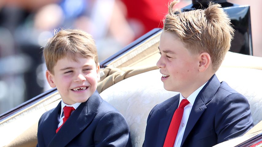Prinz Louis und Prinz George bei Trooping the Colour 2025