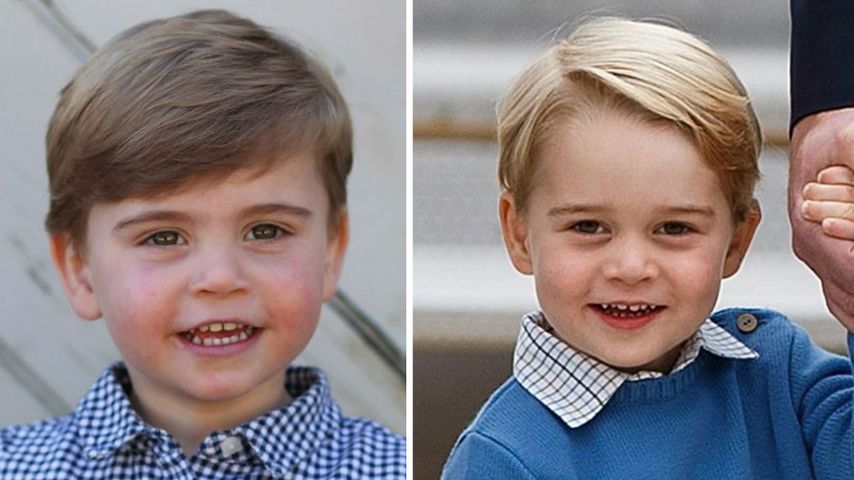 Fans sicher: Prinz Louis wird Bruder George immer ähnlicher!