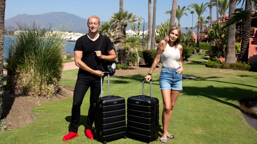 Prinz Mario-Max zu Schaumburg-Lippe und Natascha Beil bei "Promis auf Hartz IV"