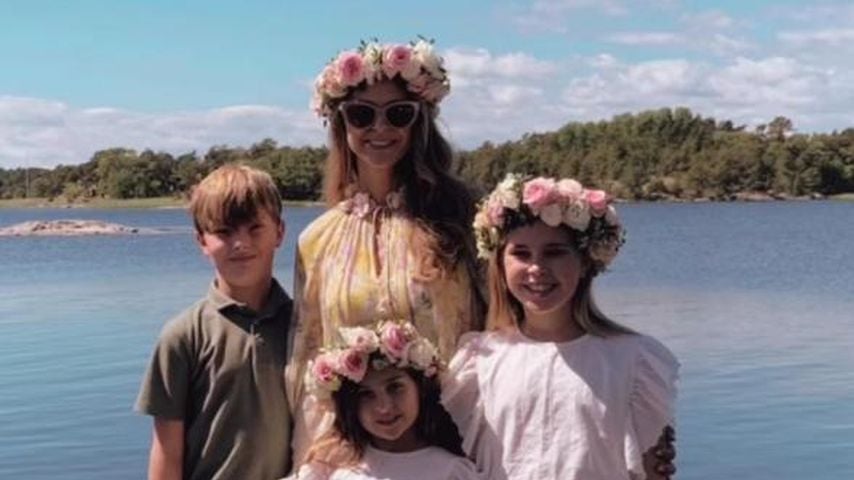 Prinzessin Madeleine teilt süßen Midsommar-Gruß aus Schweden