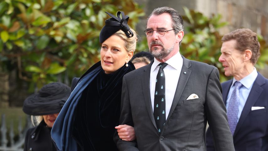 Prinz Nikolaos von Griechenland und Prinzessin Tatiana, Februar 2024