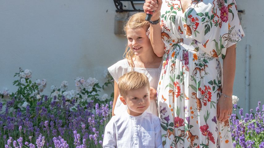 Prinz Oscar und Prinzessin Estelle im Juli 2019