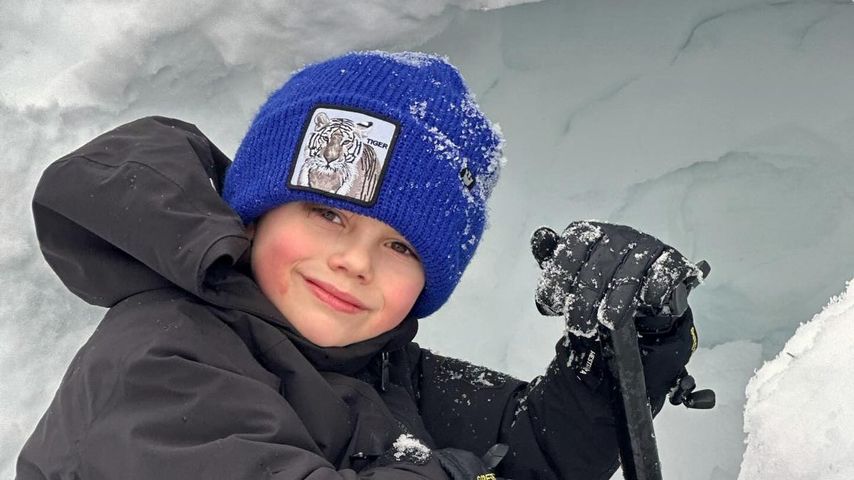 Prinz Oscar von Schweden an seinem achten Geburtstag