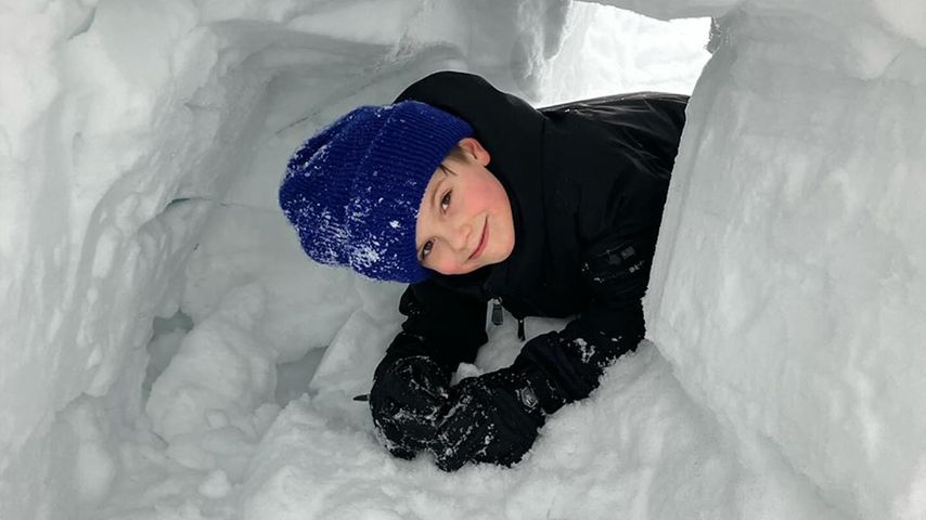 Süßes Schneebild: Prinz Oscar von Schweden hat Geburtstag!