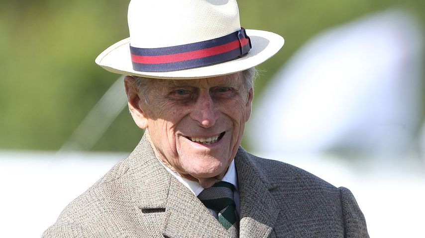 Prinz Philip bei einer Kutschfahrt 2013