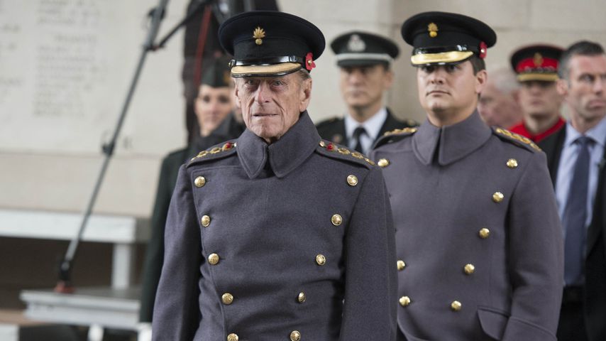 Prinz Philip als Oberst der Grenadier Guards