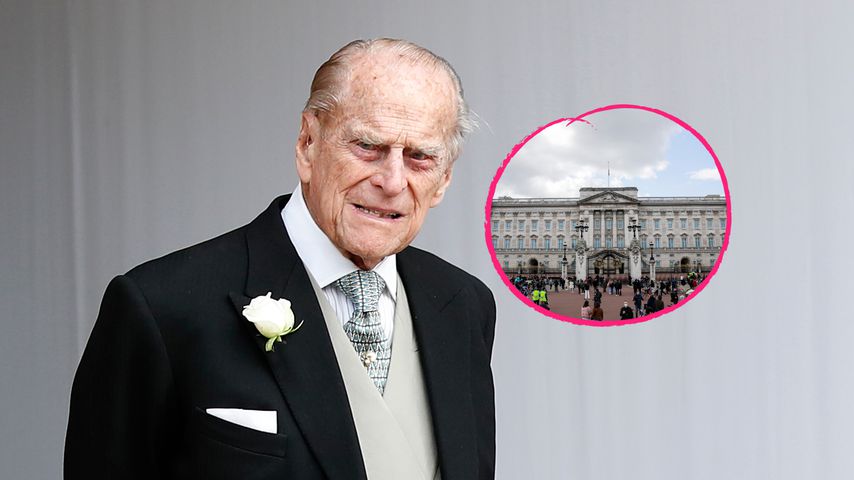 Prinz Philips Tod: Royal-Fans versammeln sich vor Palast