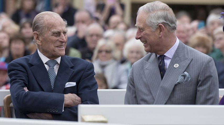 Prinz Philip und Prinz Charles