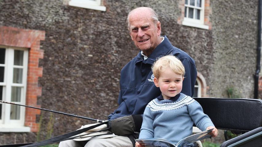 Prinz Philip und Prinz George