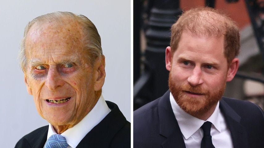 Wegen Megxit: Prinz Philip verweigerte Harry den Kontakt