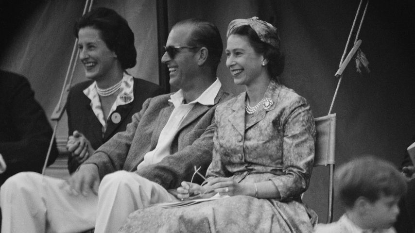 Prinz Philip und Queen Elizabeth II. im Jahr 1958
