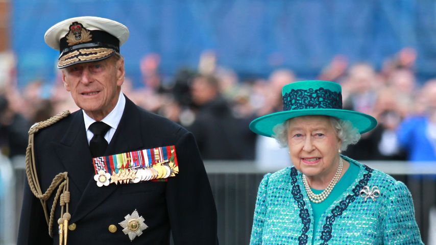 Prinz Philip und Queen Elizabeth II. im Juli 2014 in Fife, Schottland