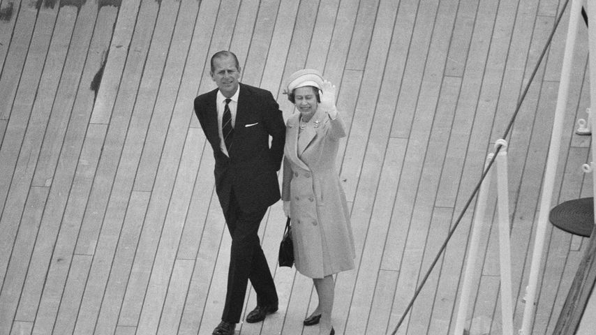 Prinz Philip und Queen Elizabeth, Juni 1977