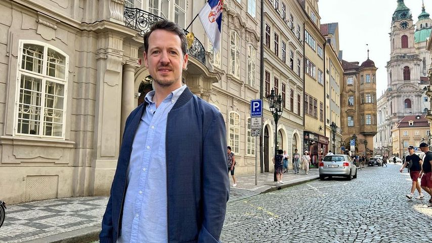 Prinz Philip von Serbien im Juni 2023
