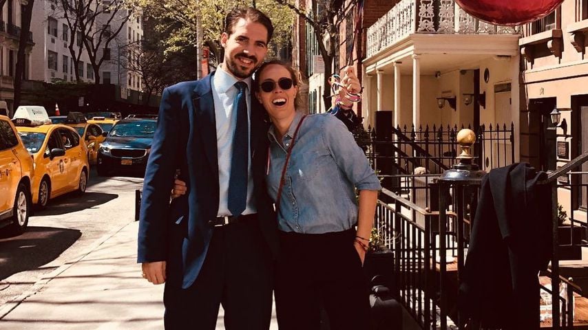 Prinz Philippos und seine Frau Nina Nastassja Flohr
