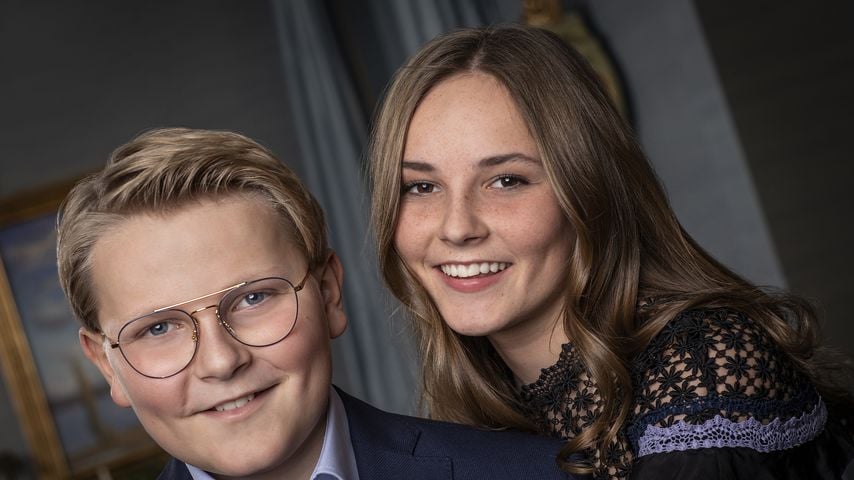 Prinz Sverre Magnus und Prinzessin Ingrid Alexandra von Norwegen 2018