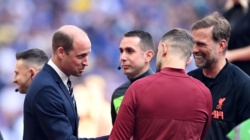 Prinz William und Jürgen Klopp