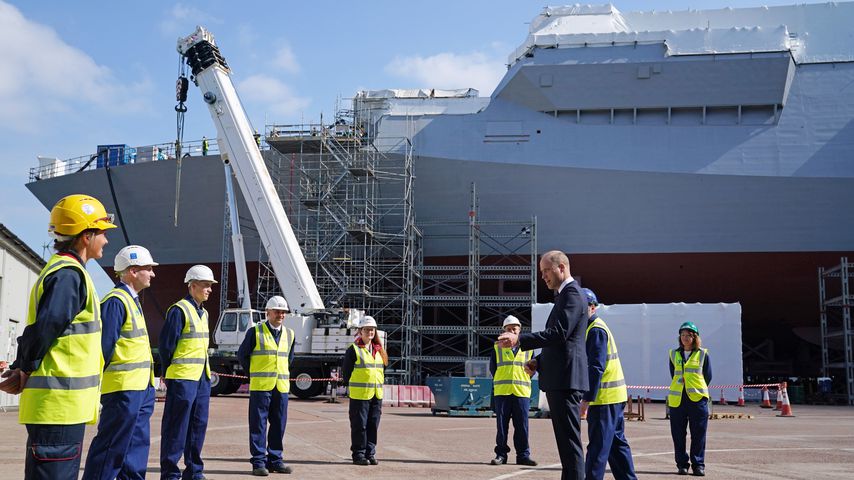 Prinz William im Juni 2021 in Glasgow