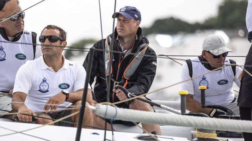 Prinz William bei der "King's Cup"-Regatta
