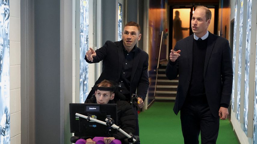 Nach Auszeit: Prinz William beim ersten Termin des Jahres