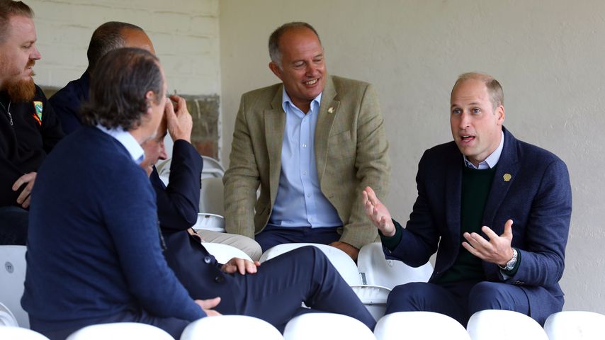 Prinz William beim Hendon FC im September 2019
