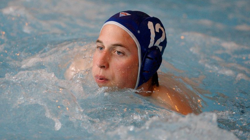 Prinz William bei einem Wasserball-Turnier 2004