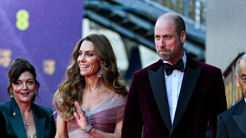 Prinz William und Kate strahlen bei BAFTAs trotz Skandal