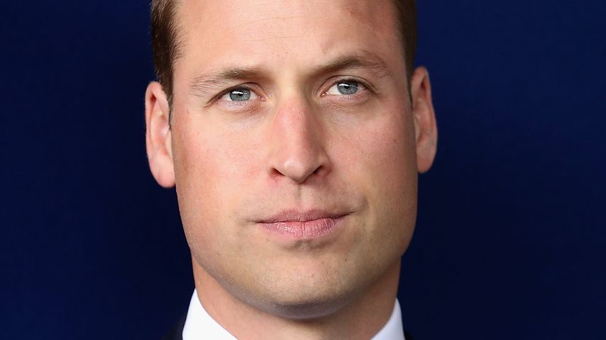 Prinz William im Aintree University Hospital in Liverpool