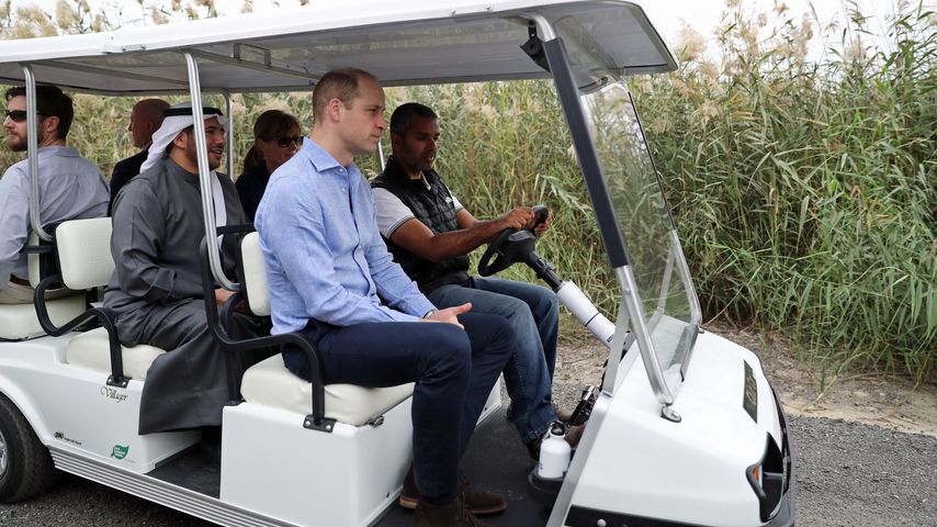 Prinz William in Kuwait im November 2019