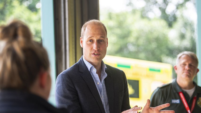 Prinz William bei einem Termin im Juni 2020