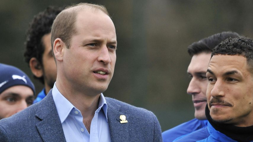 Prinz William wirbt mit Fußballstars für mentale Gesundheit