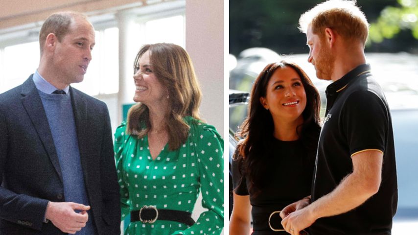 William und Kate: Sind sie beliebter als Meghan und Harry?