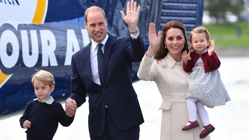 Prinz George, Prinz William, Herzogin Kate und Prinzessin Charlotte in Kanada, 2016