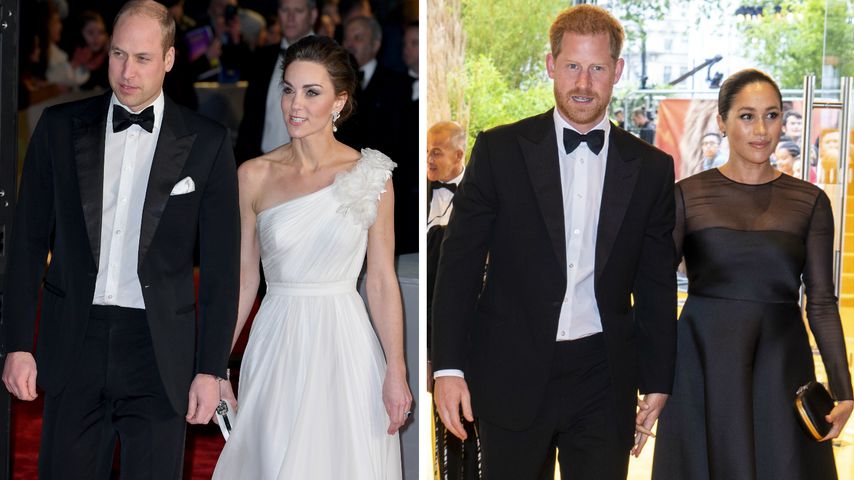 Nach Charity-Trennung: Cambridges löschen Sussexes aus Namen