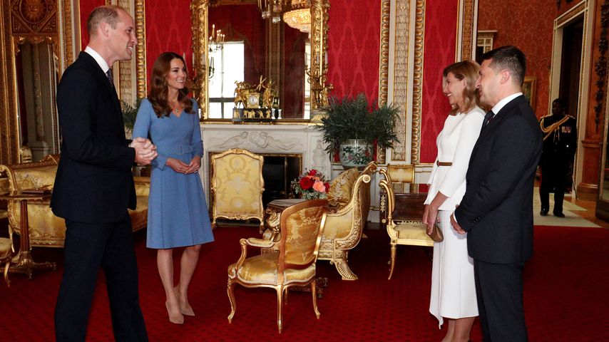 Erster Termin für William und Kate im Buckingham Palace