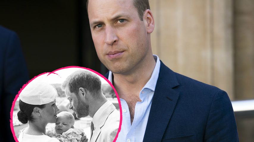Wegen Archies Taufe: William von Harry und Meghan genervt