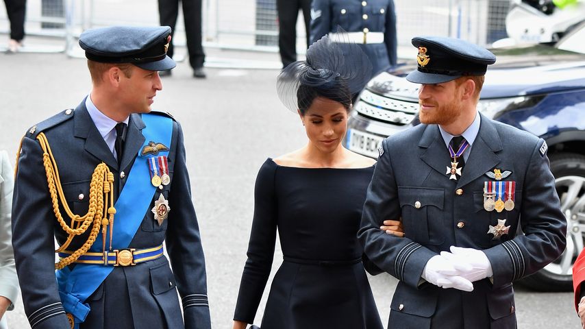 So reagierte Prinz William auf Harry und Meghans Babynews