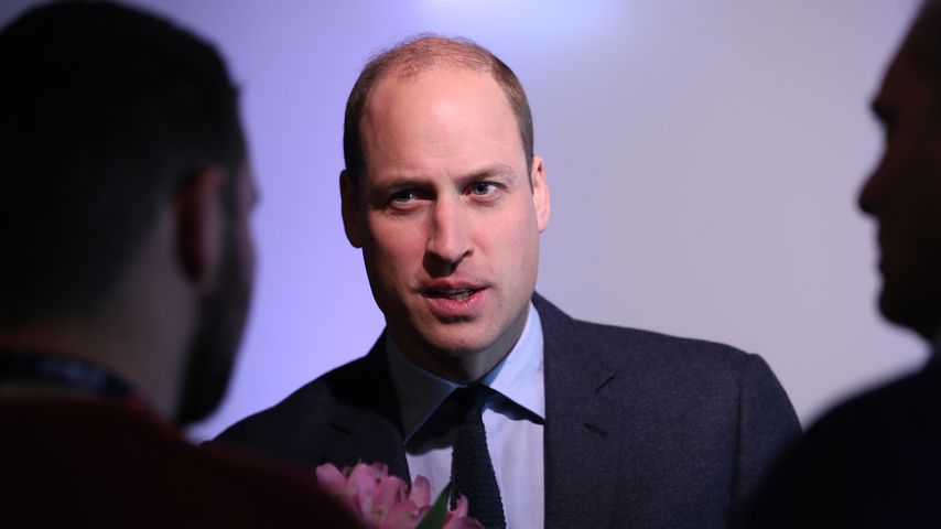 Prinz William bei einem Charity Event