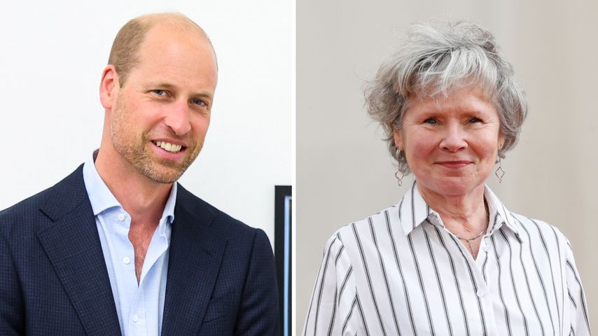 Prinz William ehrt Dame Imelda Staunton für ihre Verdienste
