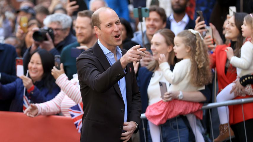Prinz William in Birmingham im April 2023