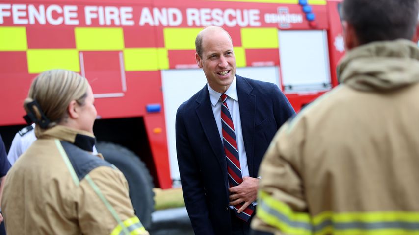 Royale Hilfe: Prinz William bekämpft brennendes Flugzeug!