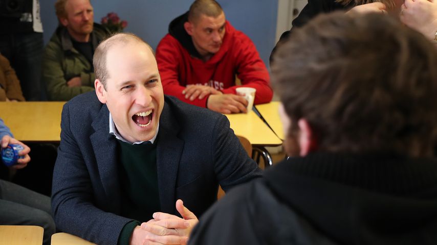 Unangebracht? Prinz William witzelt über den Coronavirus