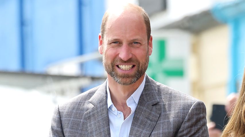 Prinz William im April 2025 in Tobermory, Schottland