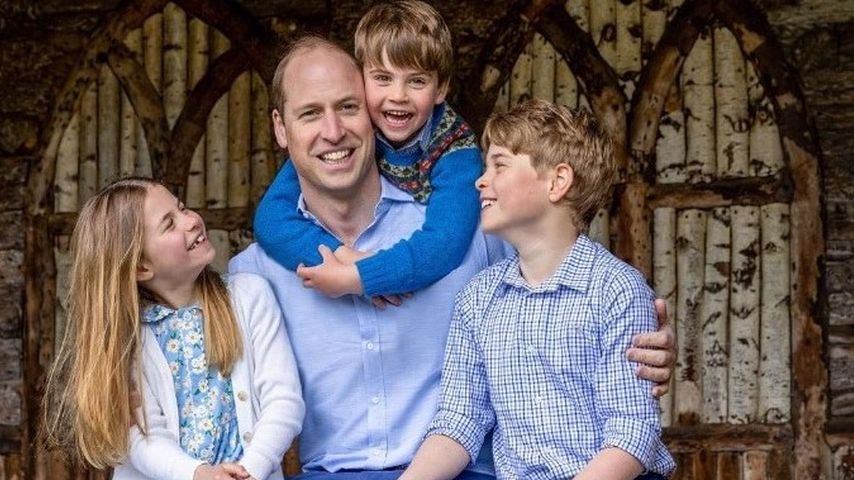 Prinz William mit seinen drei Kindern zum Vatertag 2023