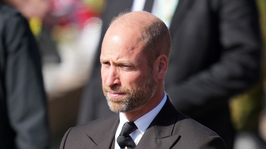 Prinz William nimmt ohne Kate an Haralds Begräbnis teil